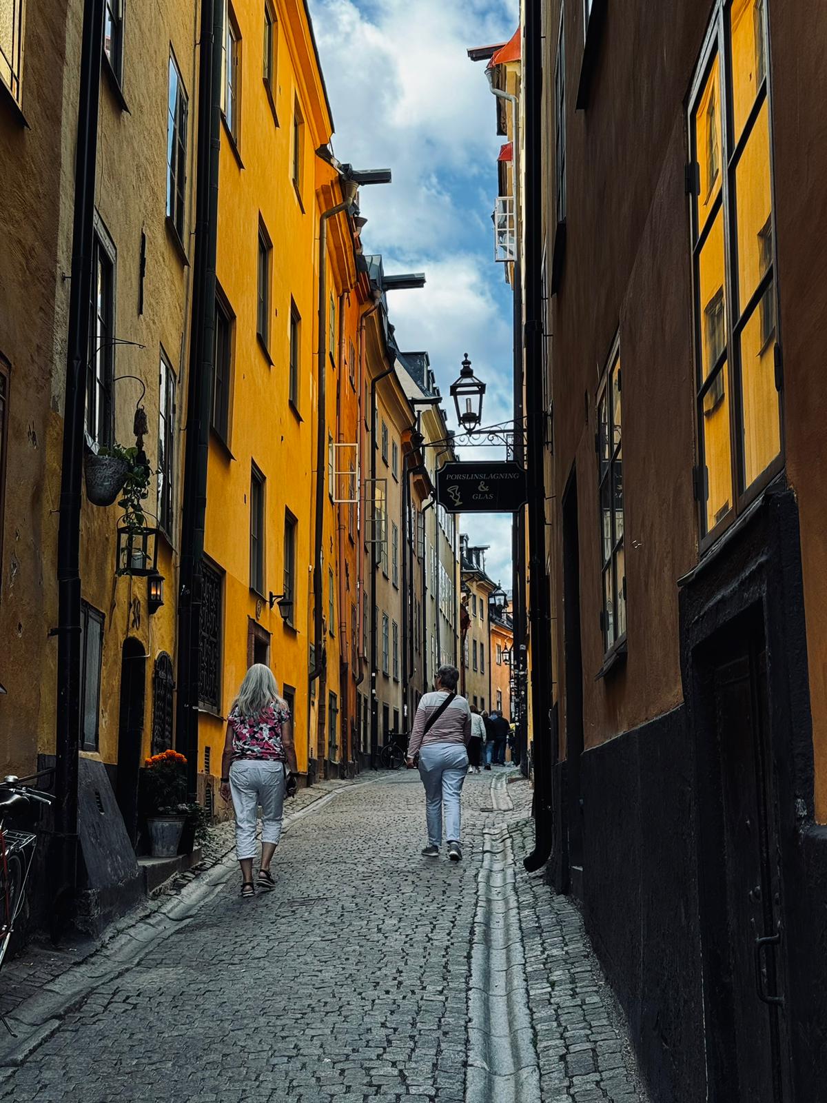 Urban street scene